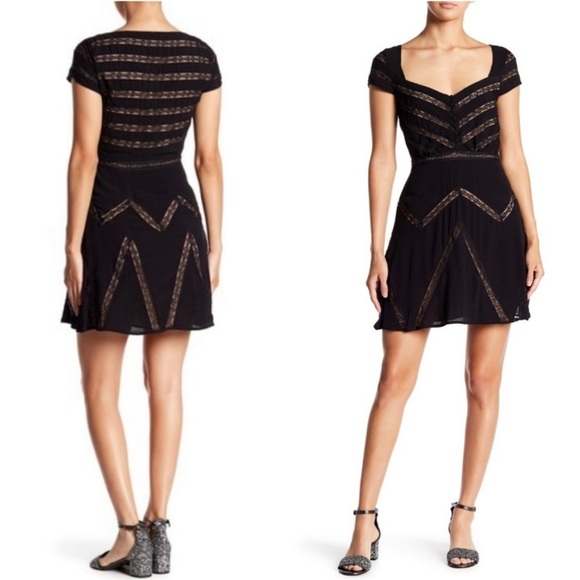🎉🥂NWT |•FREE PEOPLE•| LAST ONE, SZ 4 LEFT • Retro Inspired Mini Dress - Picture 5 of 14